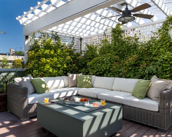 A Fruitful Roof Deck